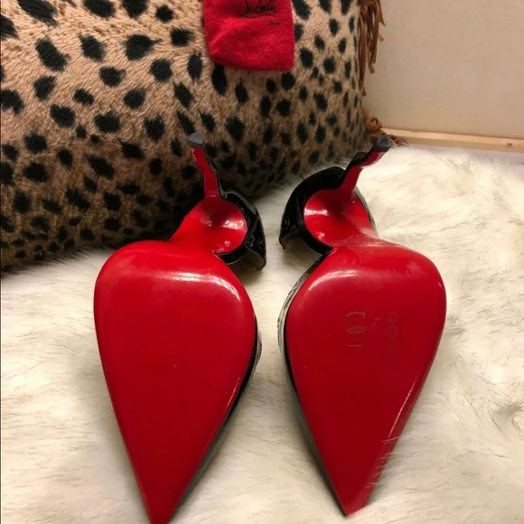 Christian Louboutin laser cut beloved heel 37.5 - Picture 2 of 8